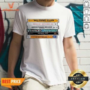 Sweet Wu Tang Sticker The Wu Tapes Hand Illustrated Shirt