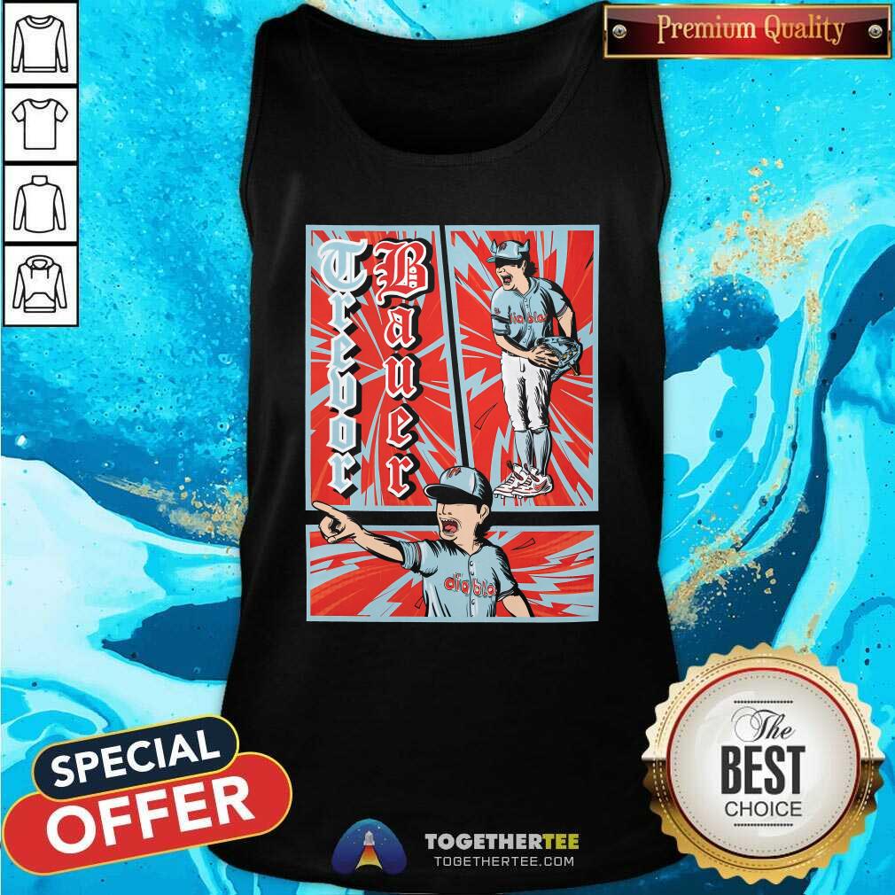Pretty Trevor Bauer Diablo's Comic Strip T-Shirt - Image 3