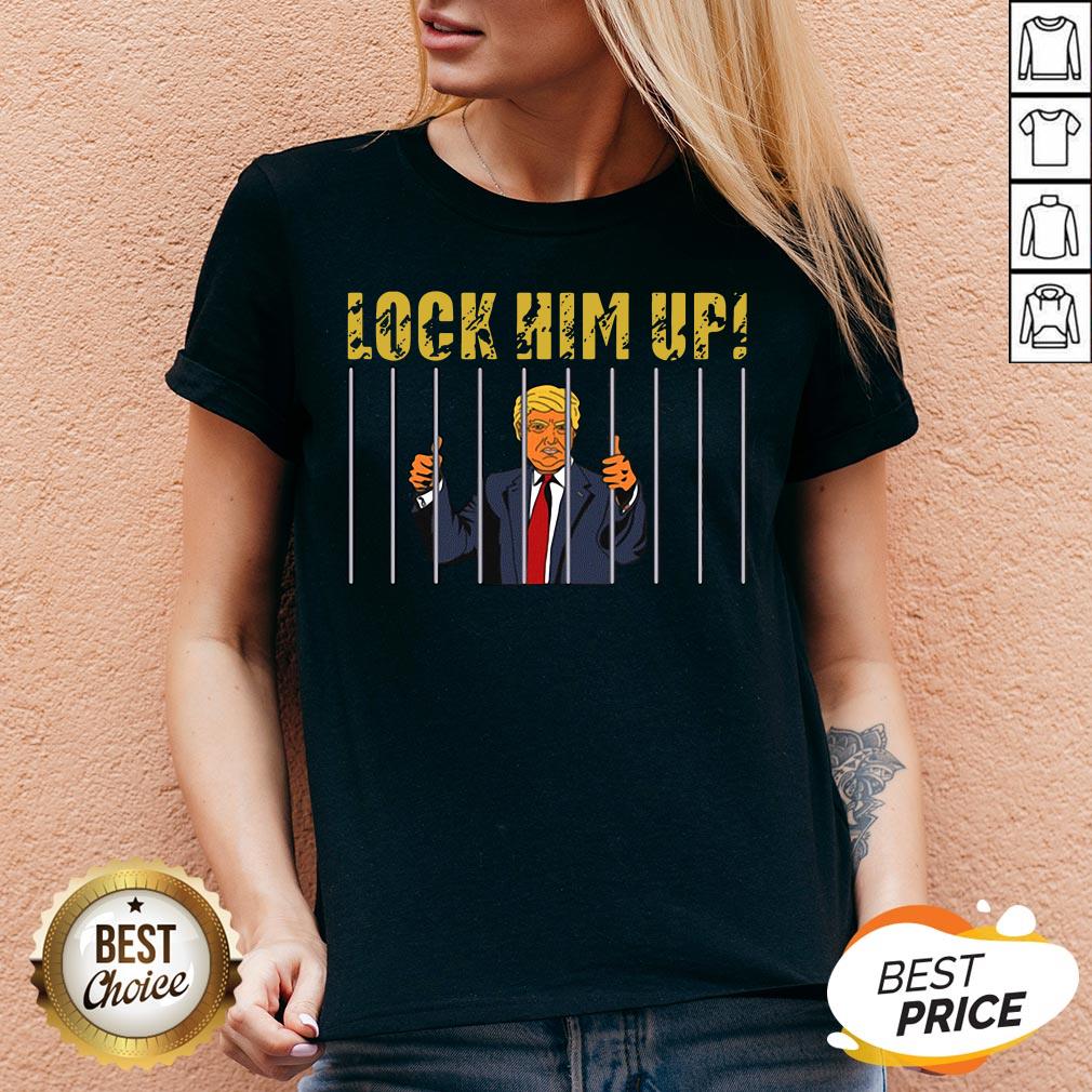 Pretty Donald Trump Lock Him Up Shirt - Image 4