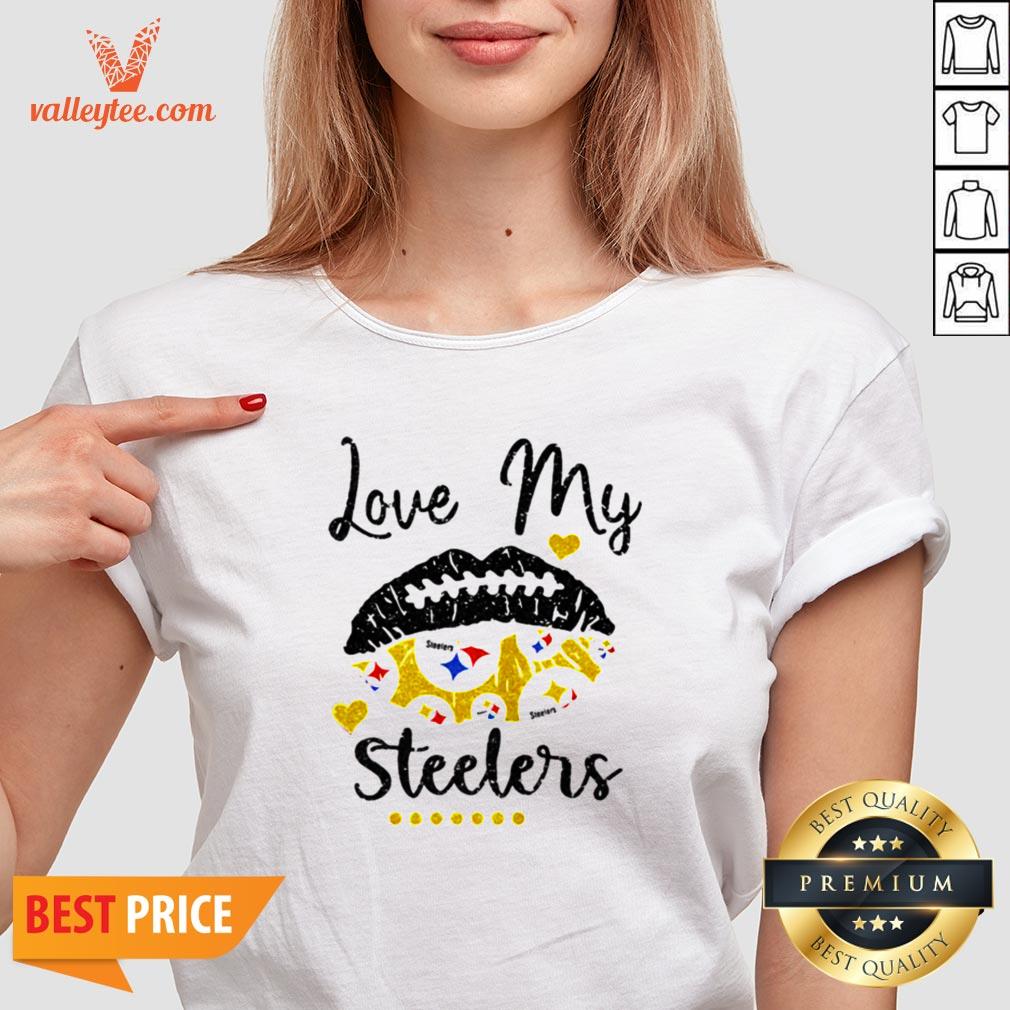 Sweet My Pittsburgh Steelers Lips Shirt - Image 4