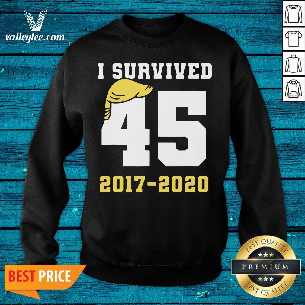 Top Biden Election Victory 2017 2020 I Survived 45 Humor Shirt - Image 5