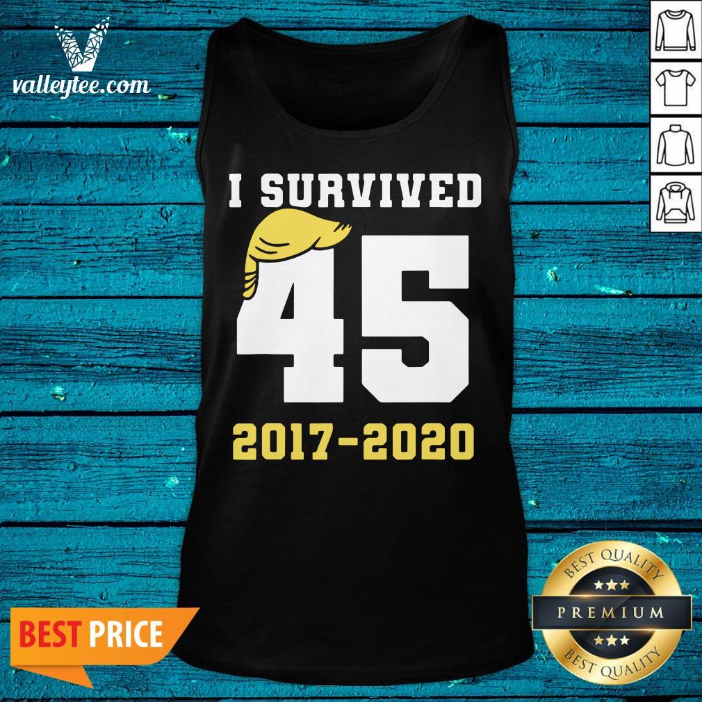 Top Biden Election Victory 2017 2020 I Survived 45 Humor Shirt - Image 2