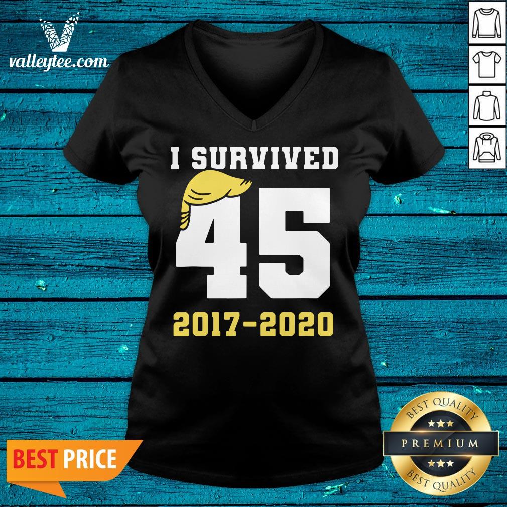 Top Biden Election Victory 2017 2020 I Survived 45 Humor Shirt - Image 3