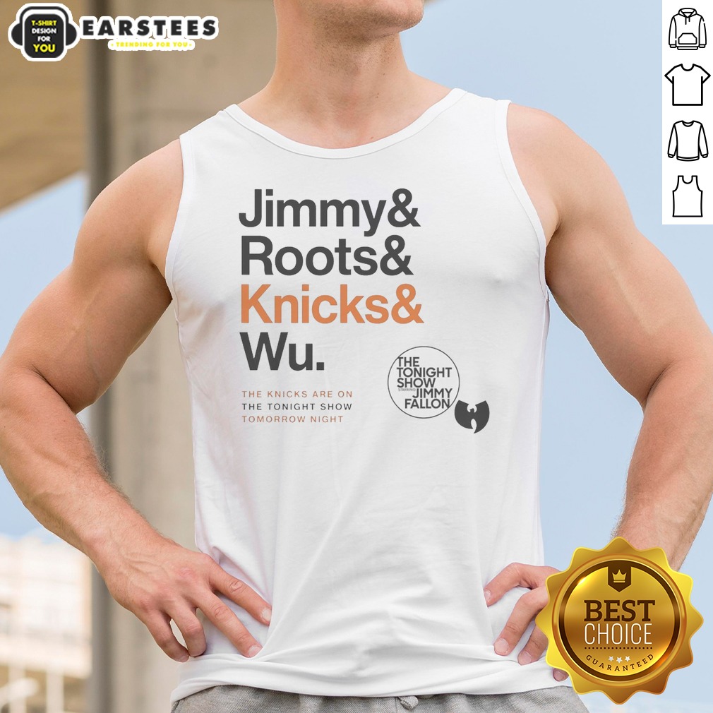 Premium Jimmy And Roots And Knicks And Wu New York Knicks Shirt - Image 5
