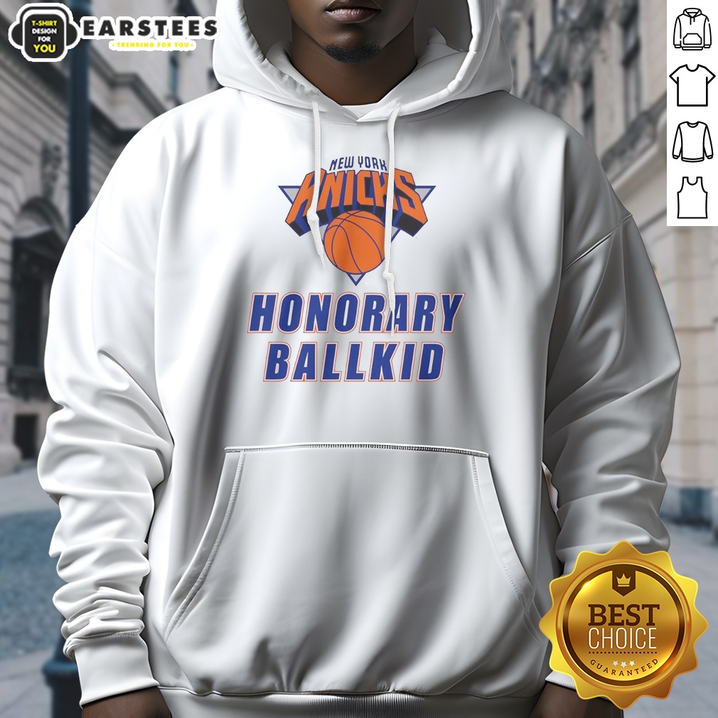 Premium New York Knicks Honorary Ballkid Basketball Shirt - Image 3