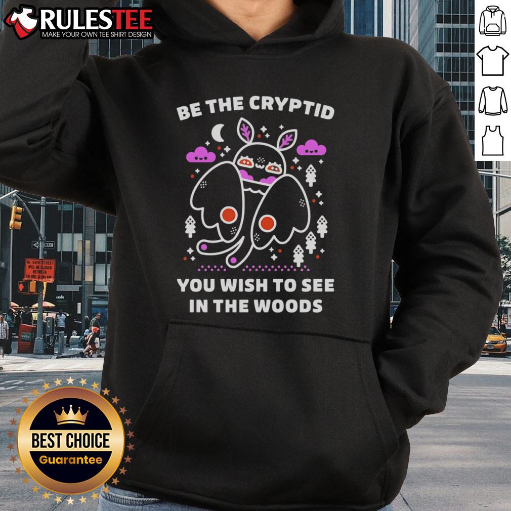 Cute Be the Cryptid You Wish To See Cozy Cryptidcore Energy T-Shirt - Image 2