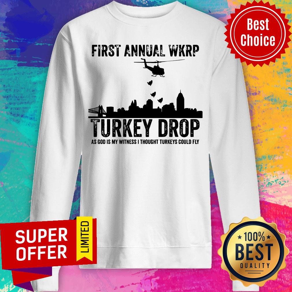 Funny Wkrp Turkey Drop Shirt - Image 3