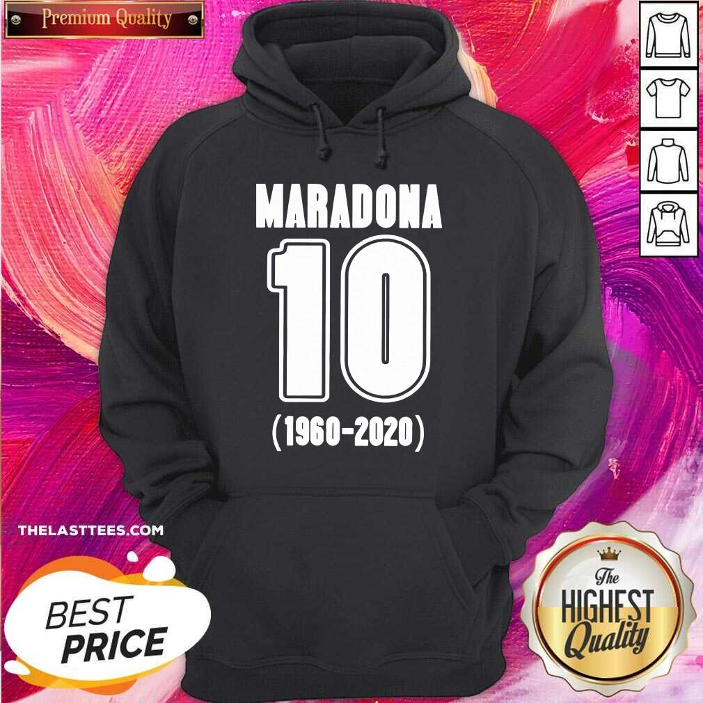 Perfect Diego Maradona 10 1960 2020 Rest In Piece Maradona Shirt - Image 5