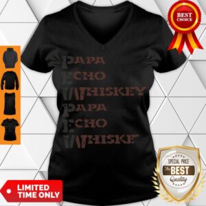 Alternative view of Awesome Papa Echo Whiskey Papa Echo Whiskey Shirt