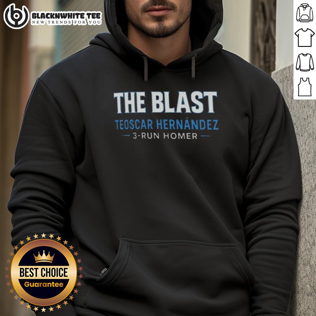 Good The Blast Teoscar Hernandez 3 Run Homer T-Shirt - Image 2