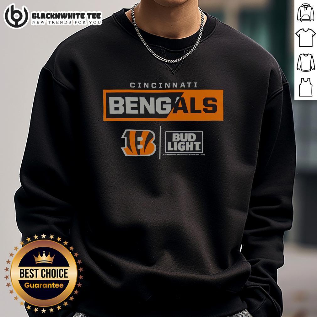 Hot Bud Light Cincinnati Bengals Team T-Shirt - Image 5