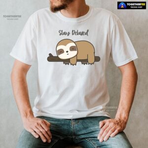 Alternative view of Stay Relaxed Sloth T-Shirt