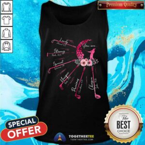 Alternative view of God Says You Are Lovely Moon Golf Shirt