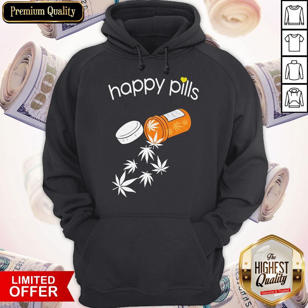 Good Weed Happy Pills Shirt - Image 2