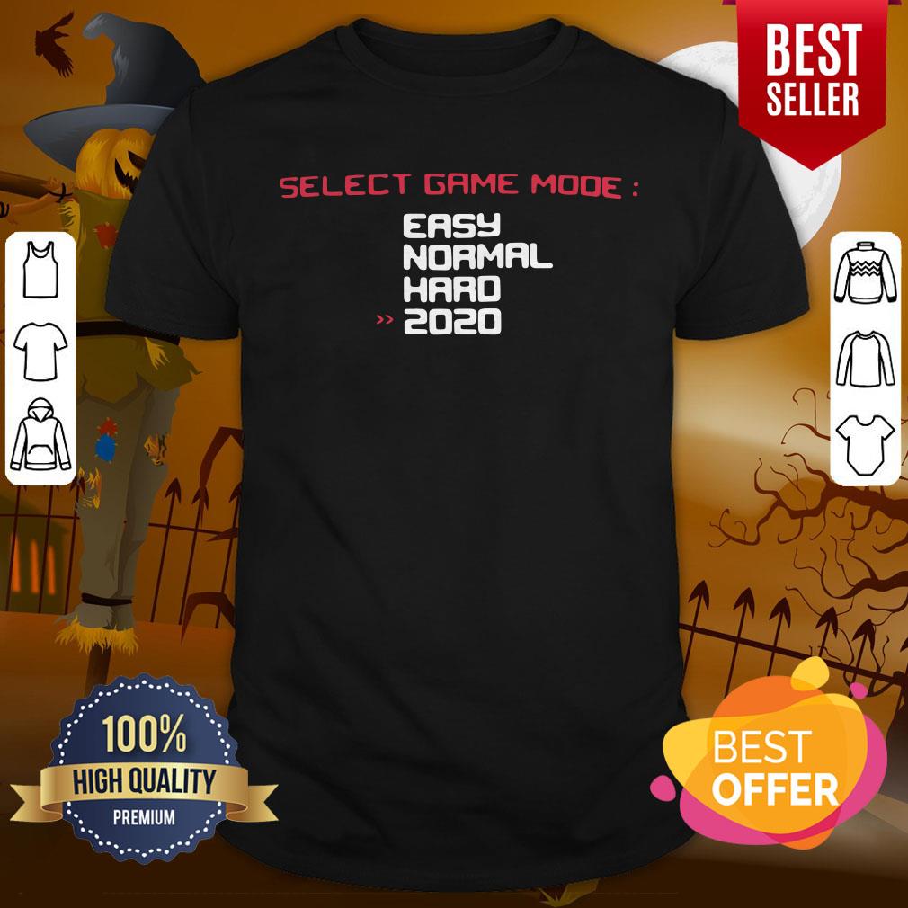 Official Select Game Mode Easy Normal Hard 2020 Shirt
