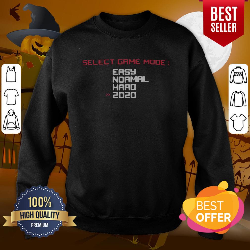 Official Select Game Mode Easy Normal Hard 2020 Shirt - Image 4