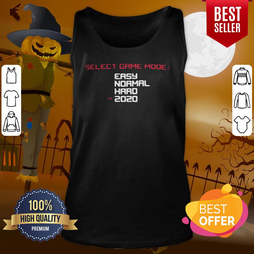 Official Select Game Mode Easy Normal Hard 2020 Shirt - Image 3