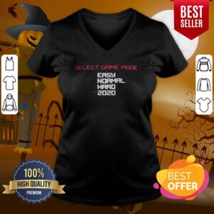 Alternative view of Official Select Game Mode Easy Normal Hard 2020 Shirt