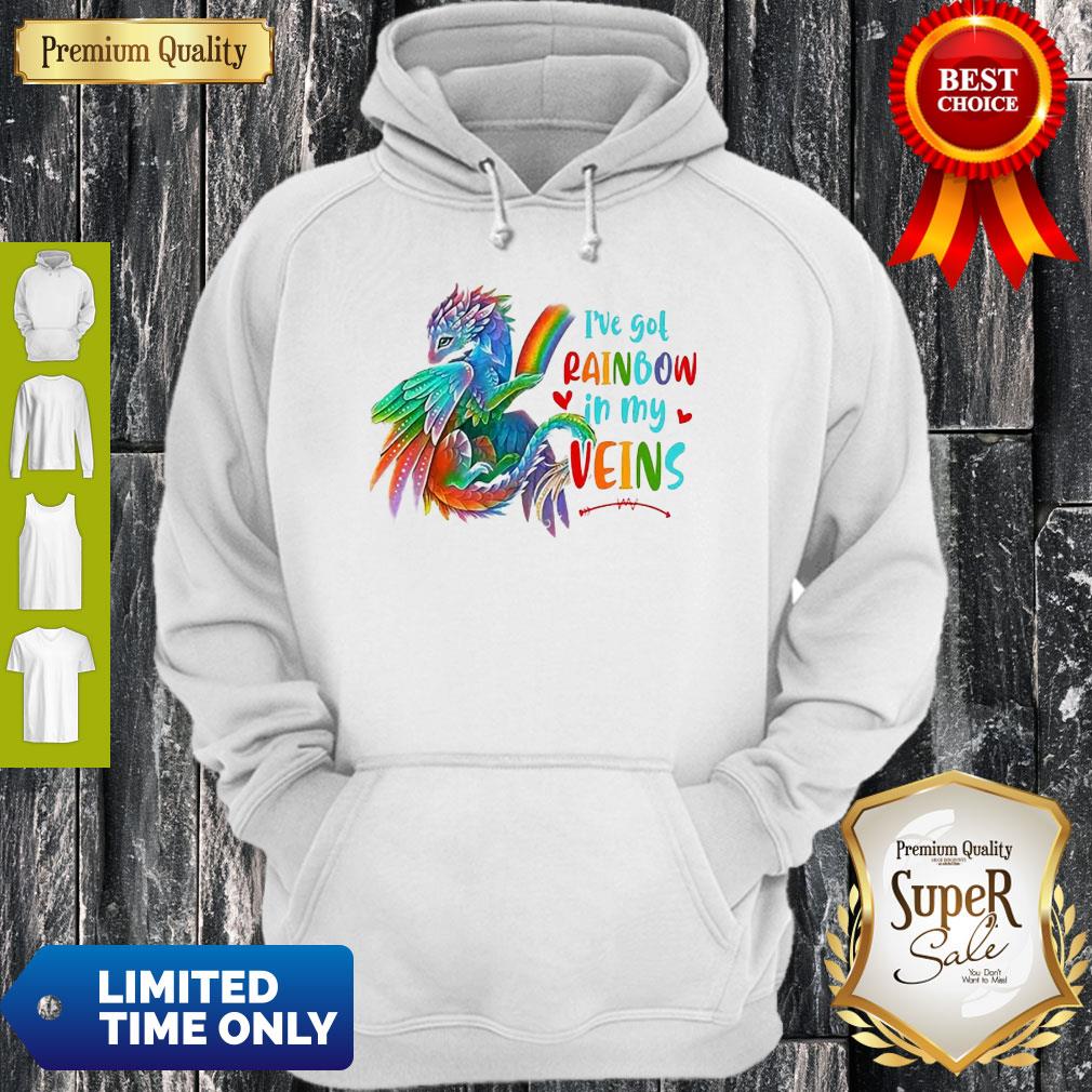 Dragon I’ve Got Rainbow In My Veins Shirt - Image 5