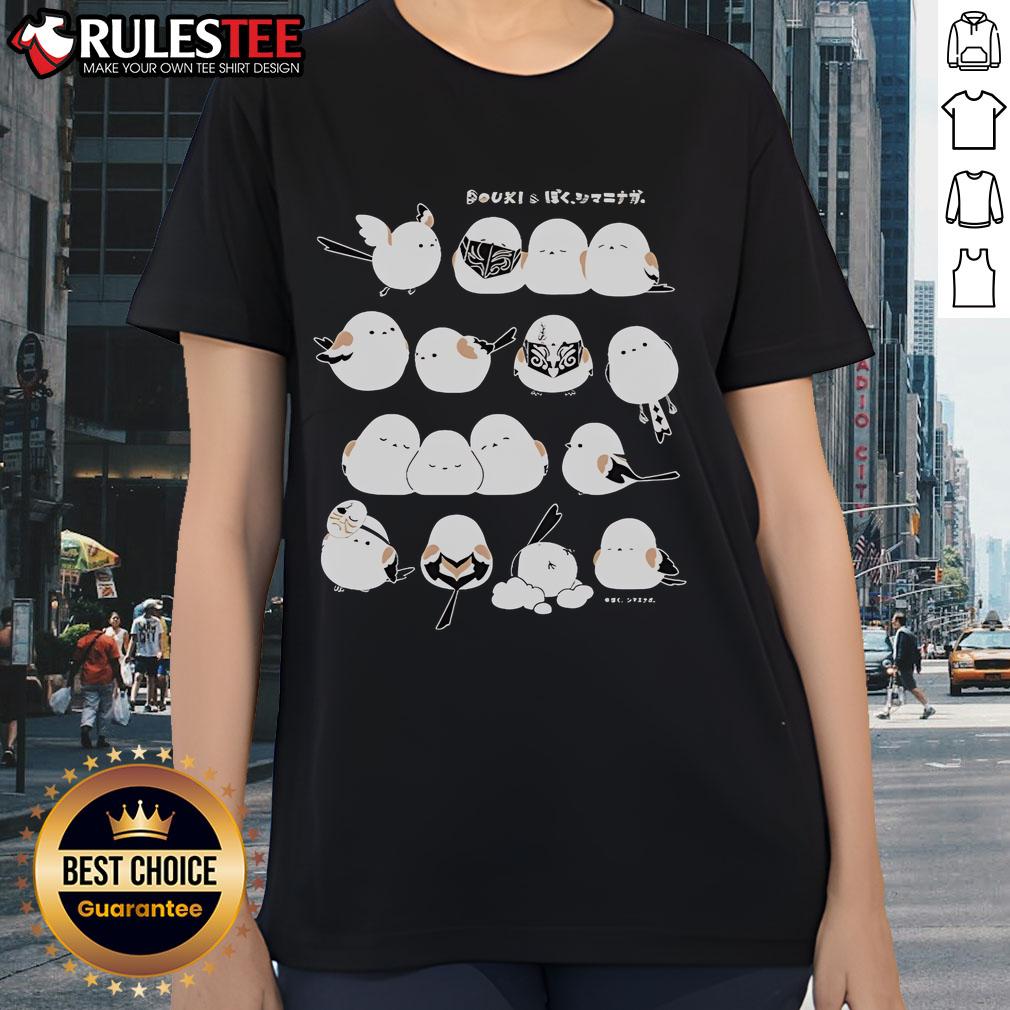 Good Douki I'm A Long-Tailed Tit T-Shirt - Image 3