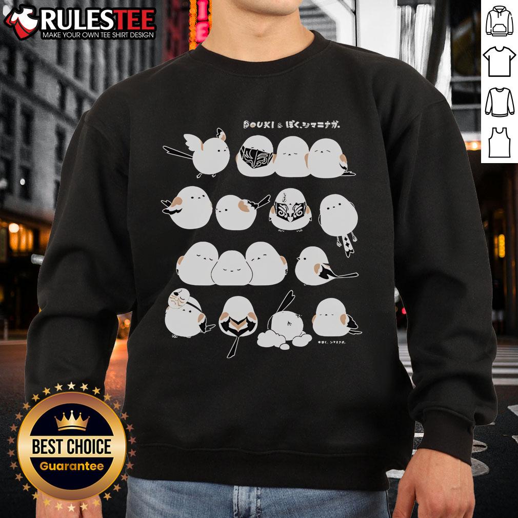 Good Douki I'm A Long-Tailed Tit T-Shirt - Image 5