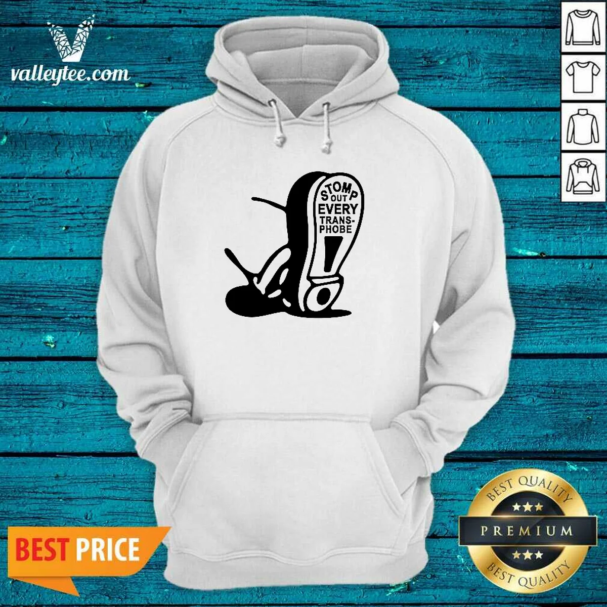 Awesome Stomp Out Every Transphobe Boot Social Justice Activism Equality Protest Shirt - Image 3