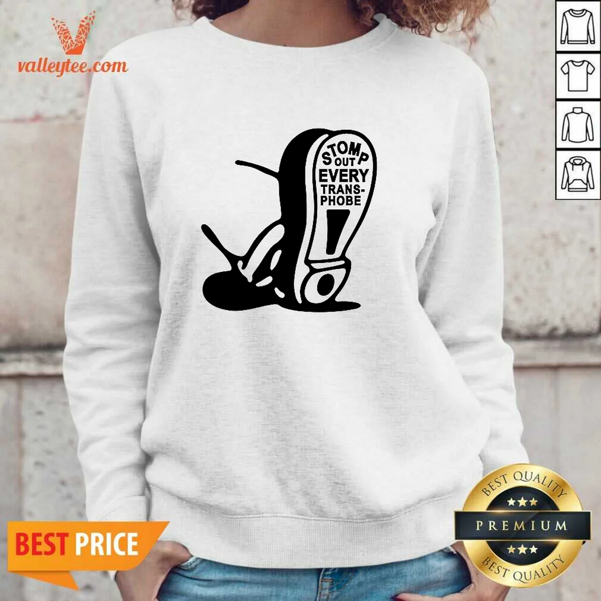 Awesome Stomp Out Every Transphobe Boot Social Justice Activism Equality Protest Shirt - Image 5
