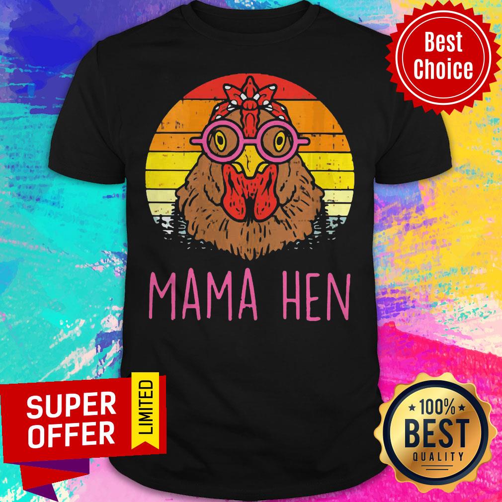 Nice Mama Hen Chicken Farm Animal Farmer Vintage Shirt