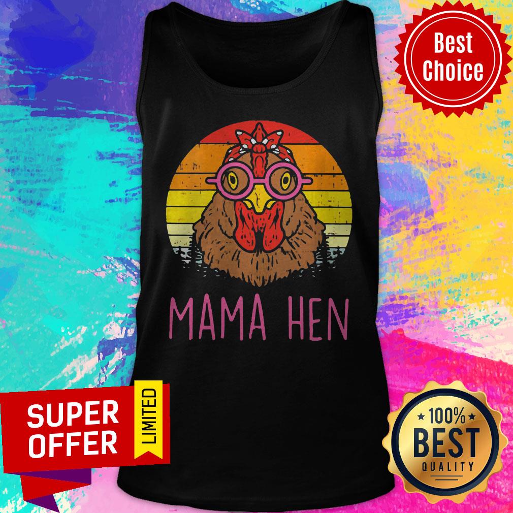 Nice Mama Hen Chicken Farm Animal Farmer Vintage Shirt - Image 4