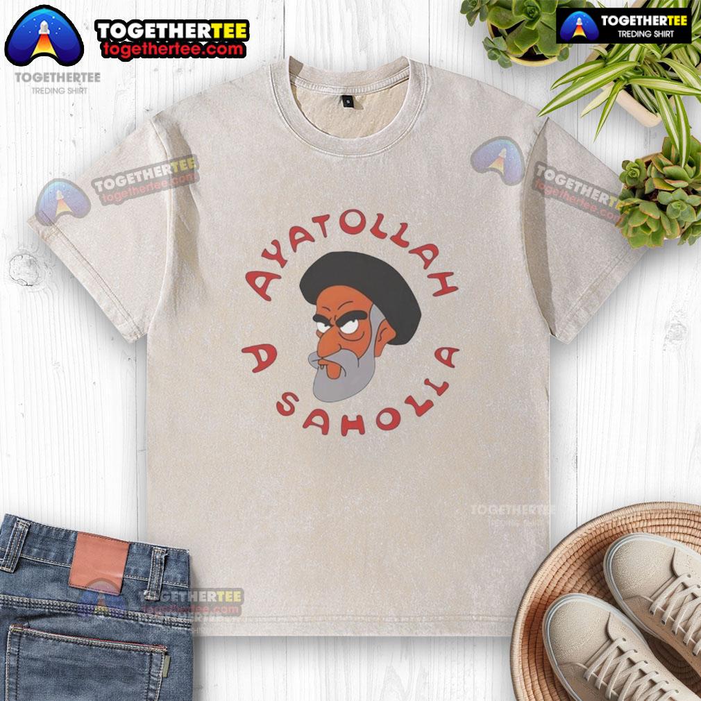 Official Simpsons Ayatollah A Saholia T-Shirt - Image 6