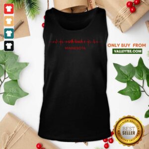 Alternative view of Delicate I Love North Branch Minnesota USA Heartbeat Funny Shirt
