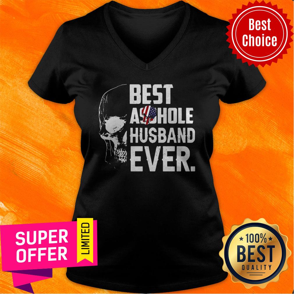 Nice Best Assohle Husband Ever Skull Shirt - Image 4
