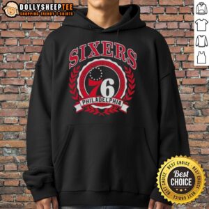 Alternative view of Good Philadelphia 76ers National Basketball Association Crest T-Shirt