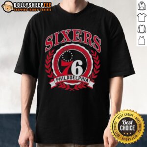 Good Philadelphia 76ers National Basketball Association Crest T-Shirt