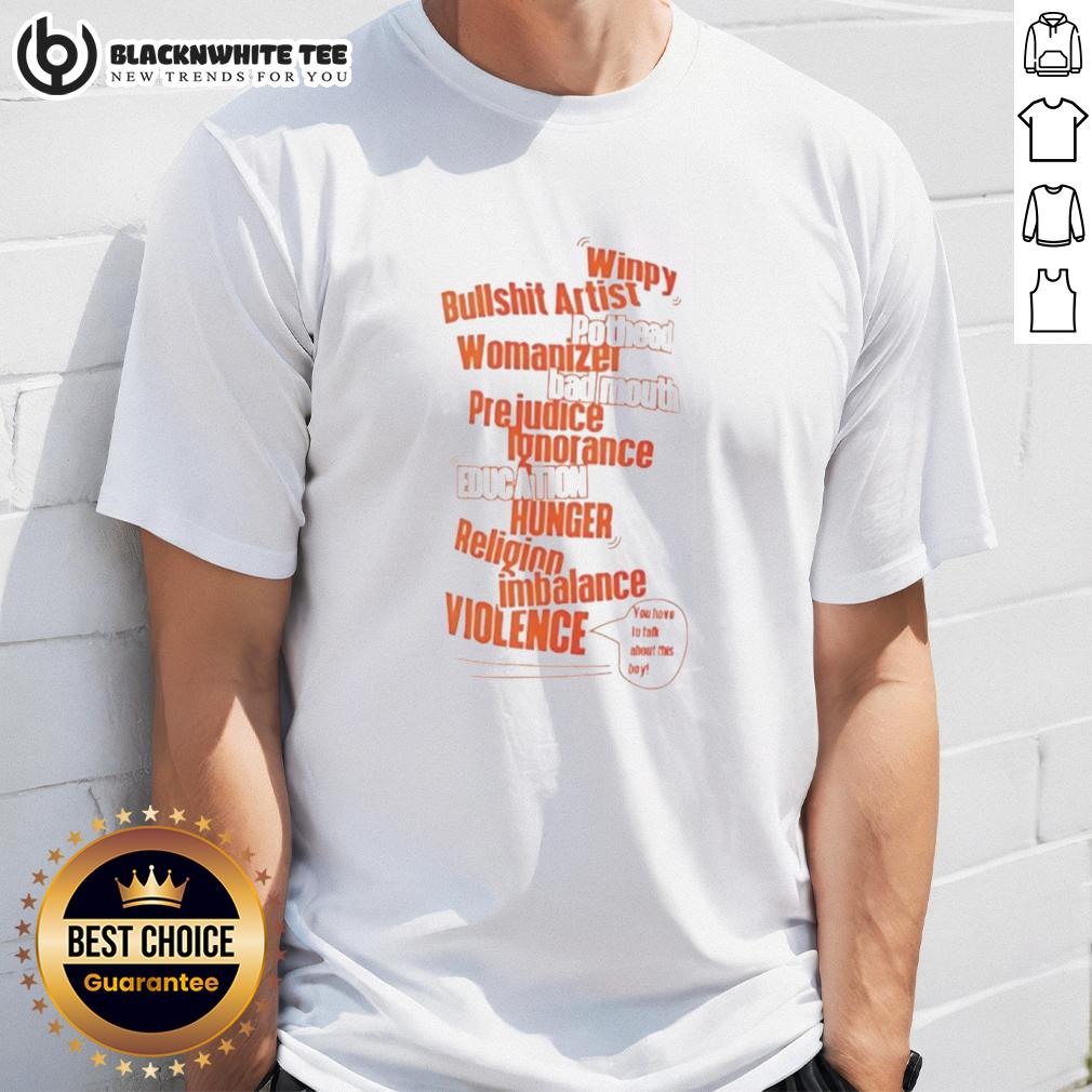 Hot Kamen Rider Ryuki Winpy Bullshit Artist Word Cloud T-Shirt