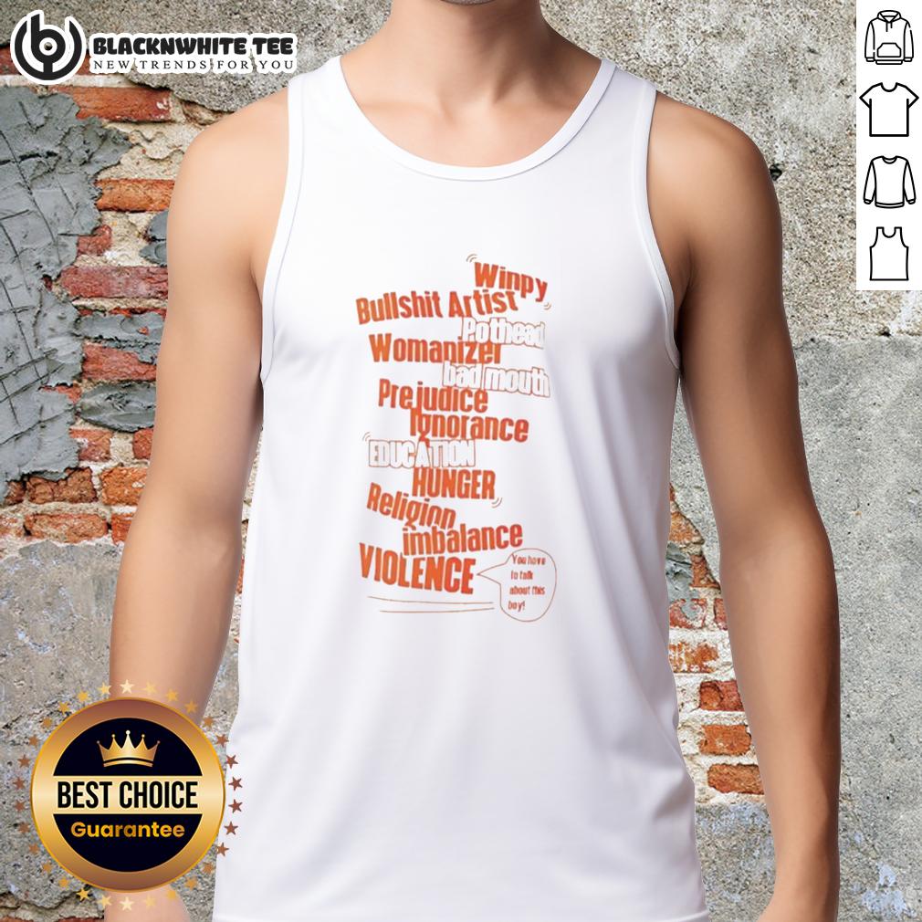 Hot Kamen Rider Ryuki Winpy Bullshit Artist Word Cloud T-Shirt - Image 4
