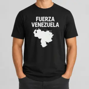 Hot Fuerza Venezuela Map Shirt
