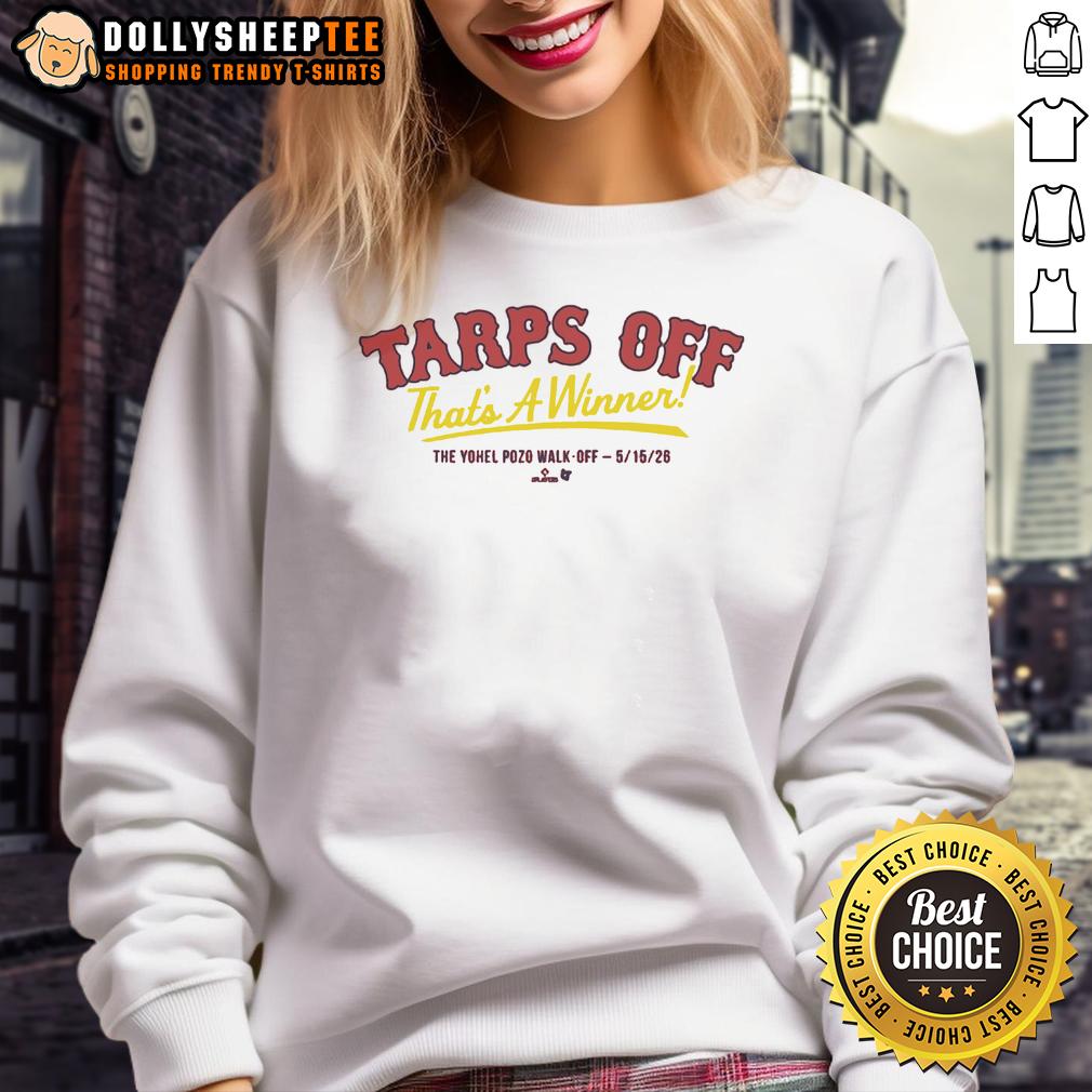 Nice Yohel Pozo The Tarps Off T-Shirt - Image 5