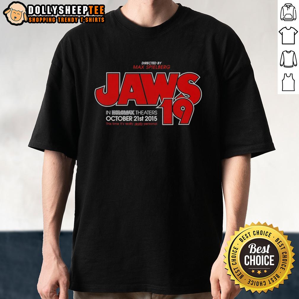 Official Directed By Max Spielberg Jaws 19 T-Shirt
