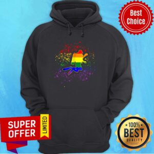 Alternative view of Awesome Scuba Diving LGBT Shirt
