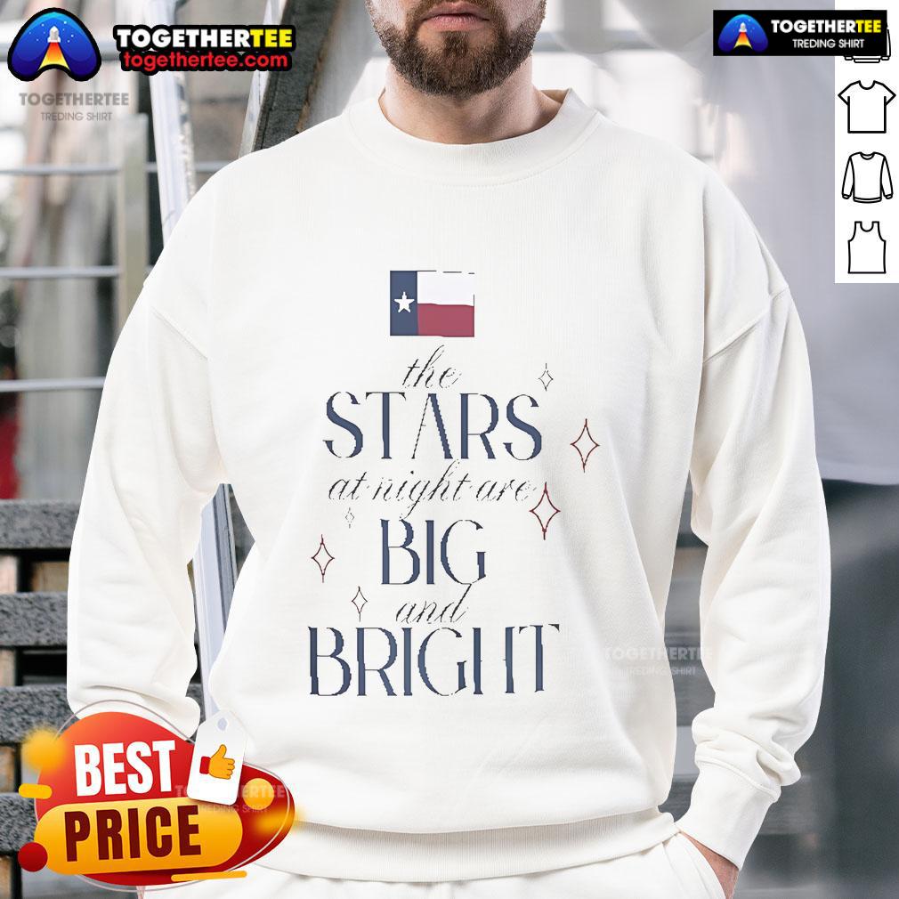 Original Texas The Stars At Night Are Big And Bright Flood Relief T-Shirt - Image 5