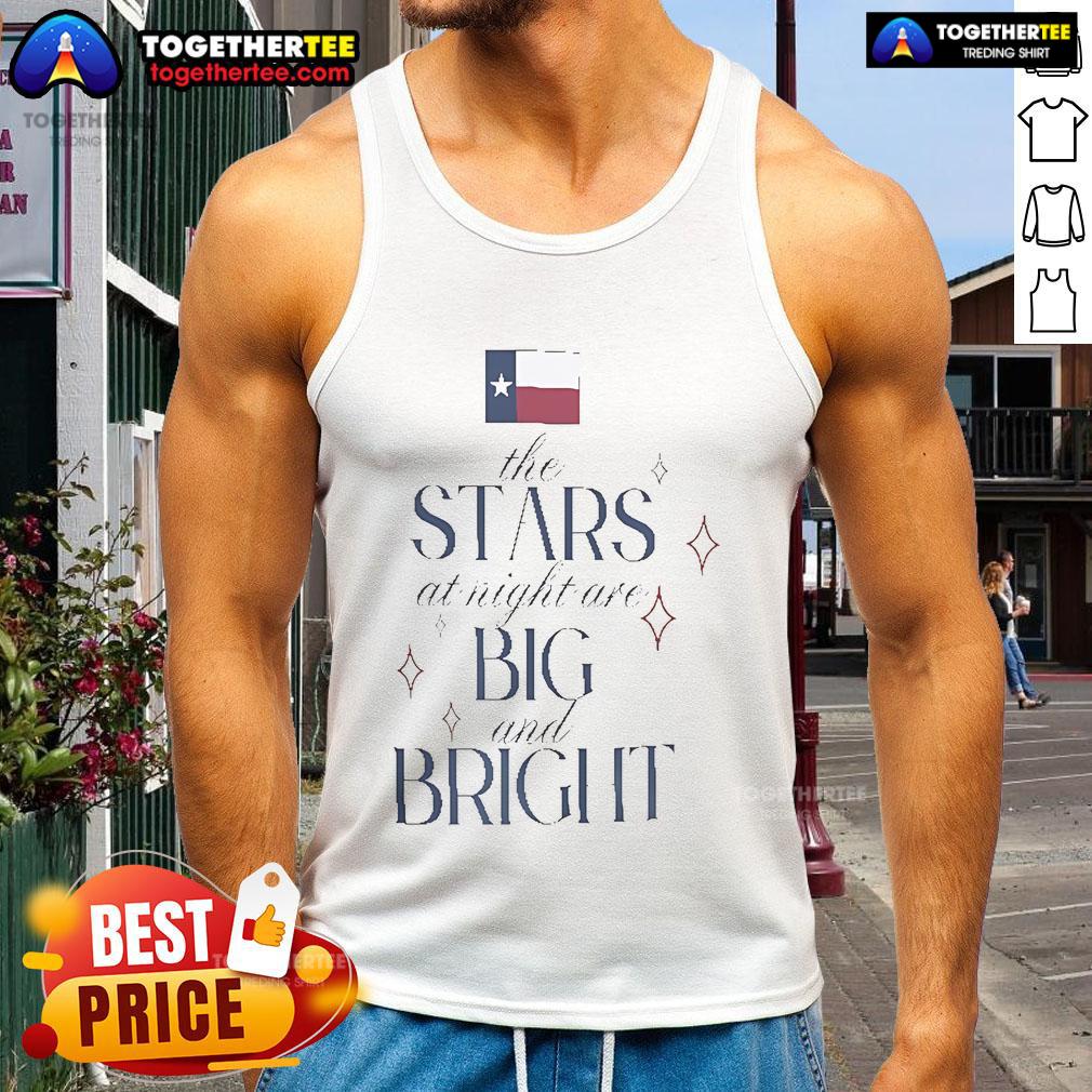Original Texas The Stars At Night Are Big And Bright Flood Relief T-Shirt - Image 4