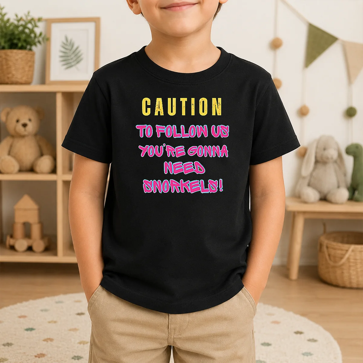 Nice Caution To Follow US You'Re Gonna Need Snorkels Shirt - Image 9