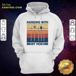 Alternative view of Official Gardening Hanging With My Hoes Vintage T-Shirt