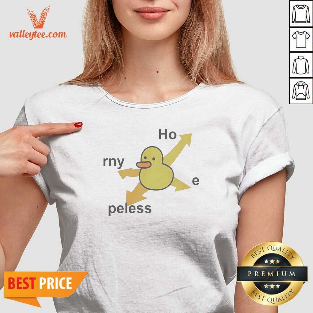 Top Rny Peless Duck In Distress Shirt - Image 5