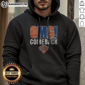 Alternative view of Funny New York Knicks OMG! Comeback Shirt