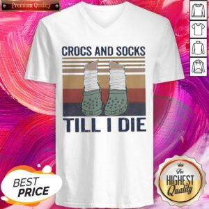 Alternative view of Happy Cross And Socks Till I Die Vintage Shirt