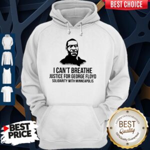 Alternative view of I Can’t Breathe Justice For George Floyd Solidarity With Minneapolis Shirt