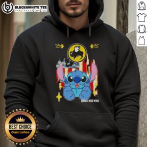 Alternative view of Pretty Stitch Like Buffalo Wild Wings USA Flag T-Shirt