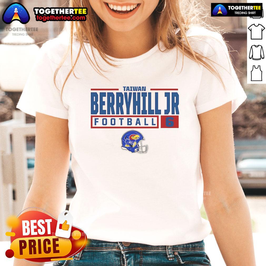Nice Taiwan Berryhill Jr Football 6 T-Shirt - Image 3